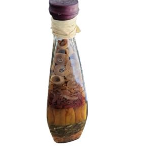 Triangular Shaped Decorative Vegetable Bottle - NOT for EATING